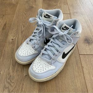 Kids Nike Dunk High - Football Grey Black 3.5Y